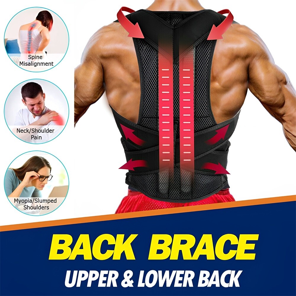 Women’s Corrector de postura soporte para la espalda encorvada y hombros caidos
