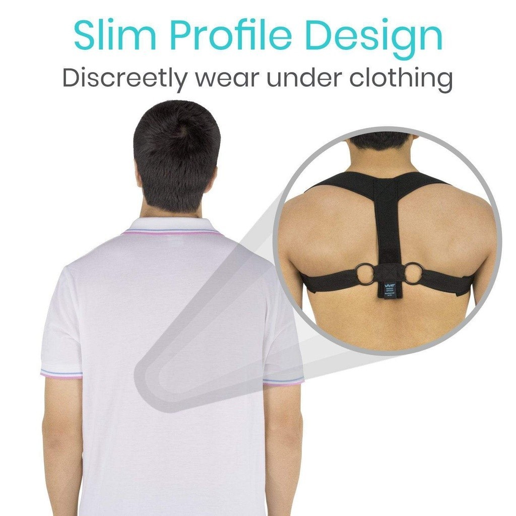 Posture Corrector Upper Back Brace Shoulder Support Neck Back Pain Relief Belt