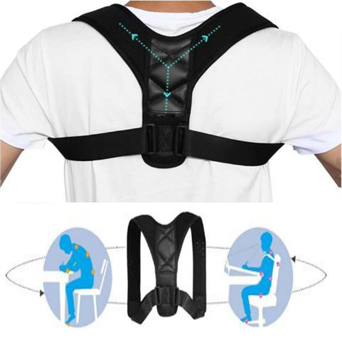 US Posture Corrector True Fit Belt SIZE LARGE – BEST QUALITY AND FREE SHIPPING