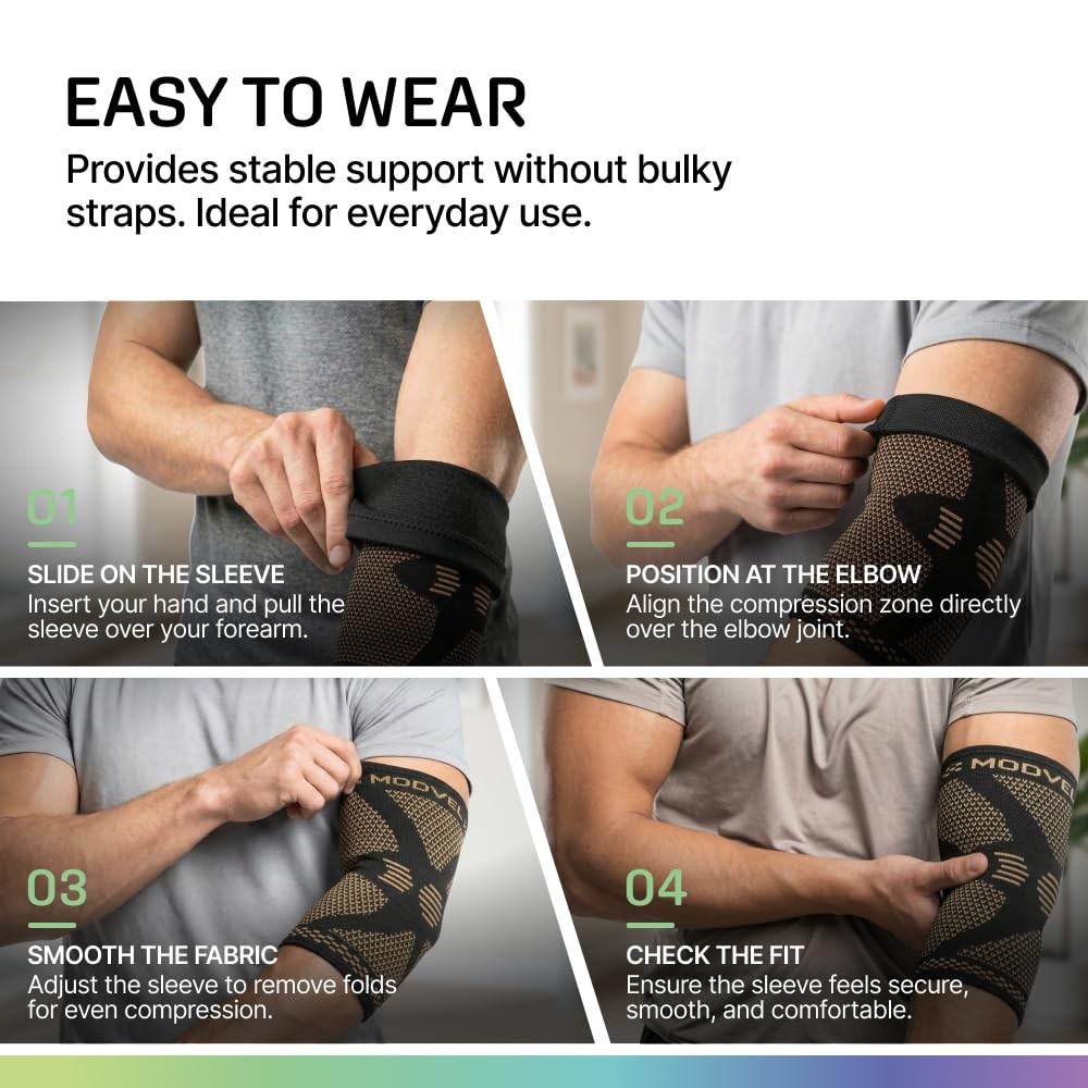 Modvel Copper Elbow Brace Small 2 Pack