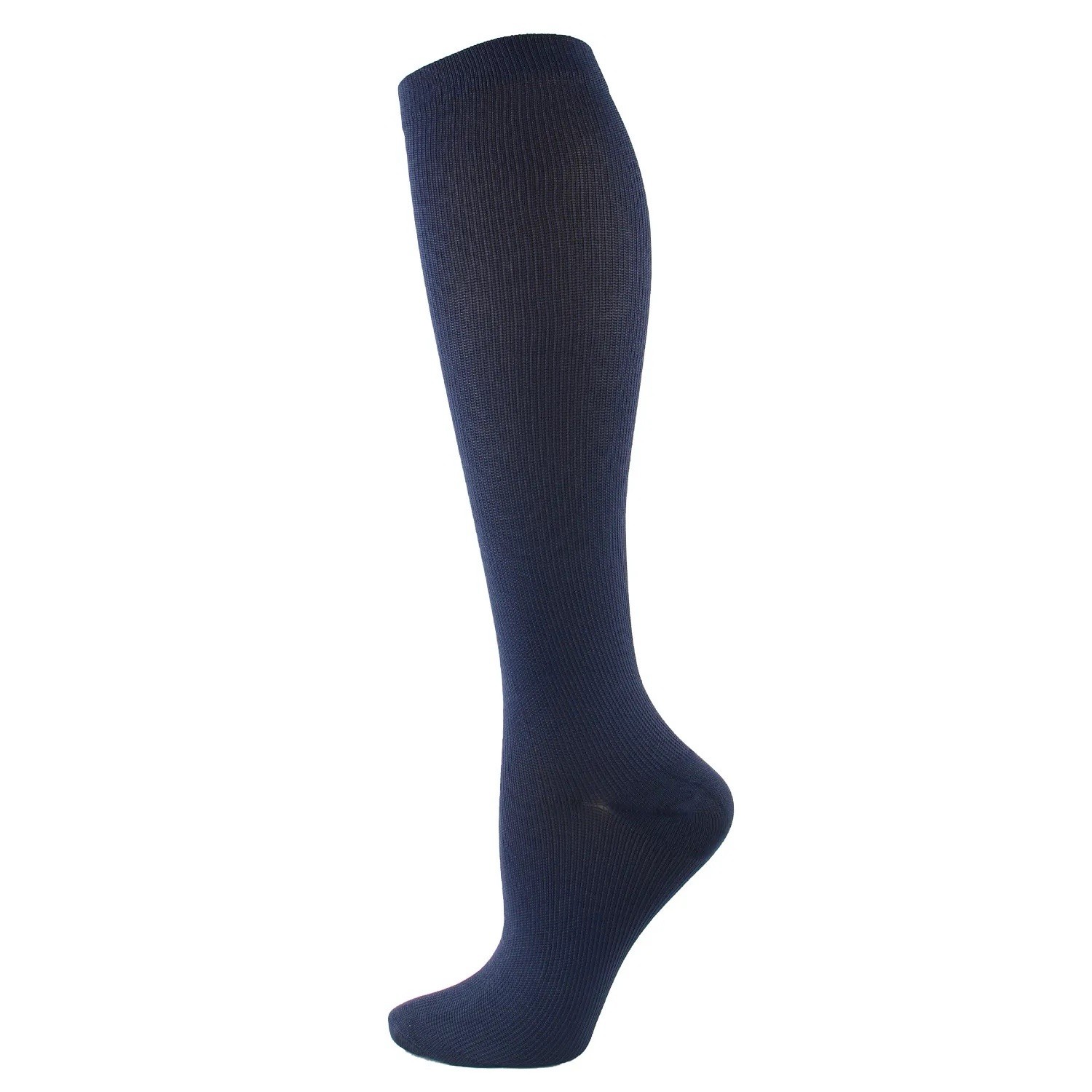 6 Pairs Compression Socks Men Women L/XL Knee High Extra Wide Calf 20-30 mmHg