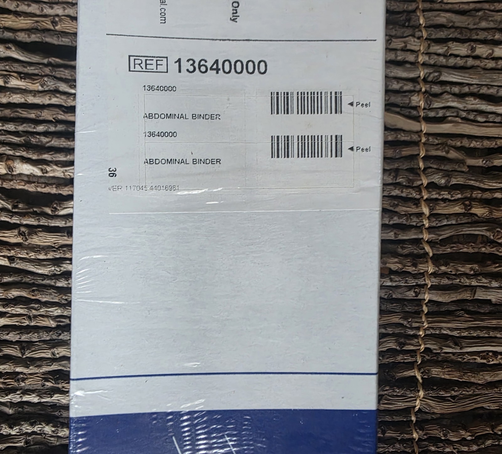 DeRoyal 10 in Universal Abdominal Binder 1364000 36-42″ Open Box