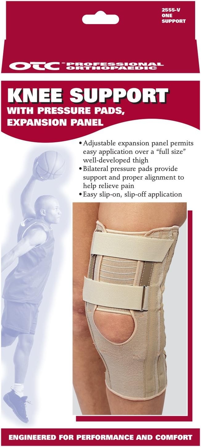 OTC Knee Support with Expansion Panel, X-Large