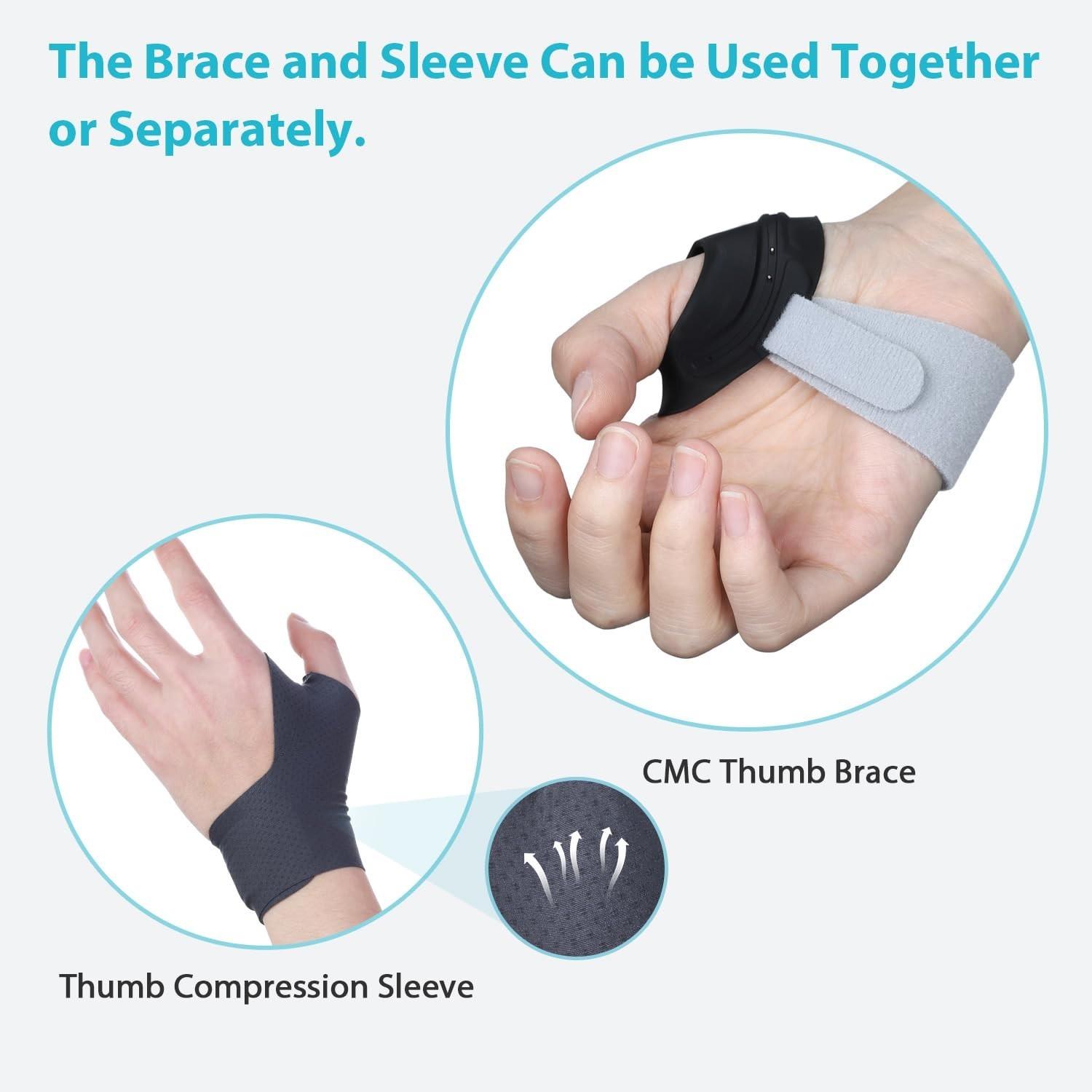 KD Thumb Brace Elite: CMC Thumb Support for Osteoarthritis and Arthritis Pain…