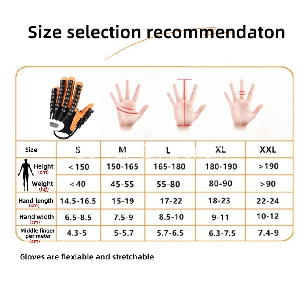 Hand Function Rehabilitation Robot Gloves for Finger Hemiplegia Recovery Trainer