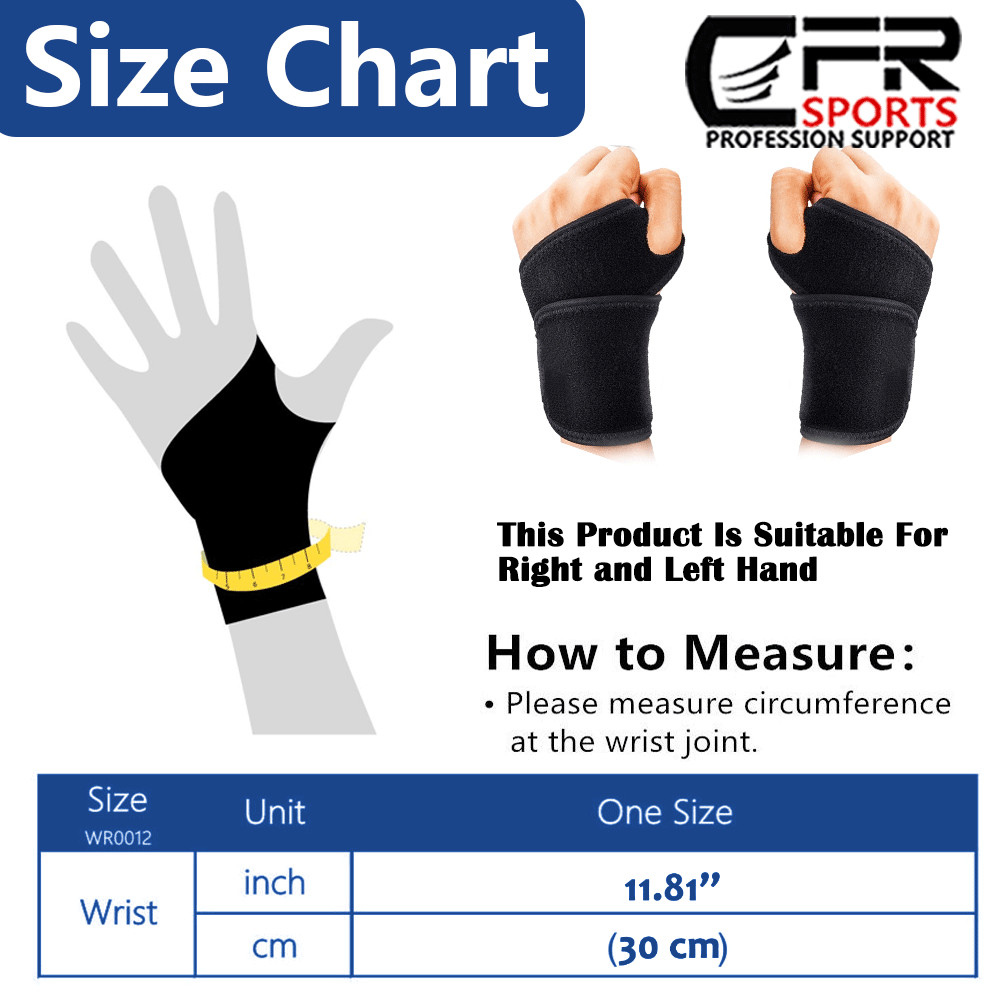 Copper Wrist Brace Compression Gloves Carpal Tunnel Support Hand Arthritis Strap