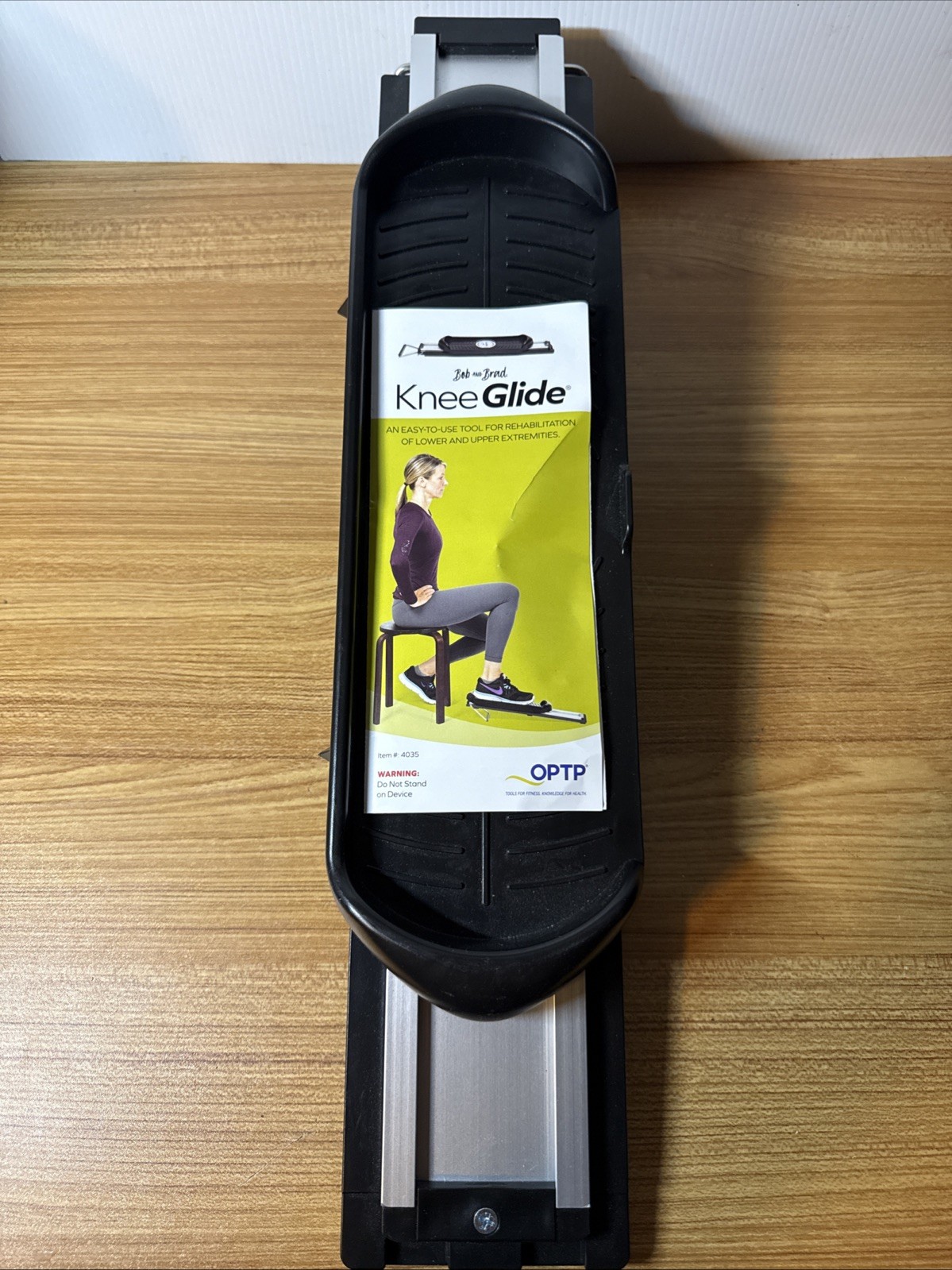 OPTP Knee Glide by Bob & Brad Knee & Shoulder Joint Rehab Exercise Tool ACL PCL