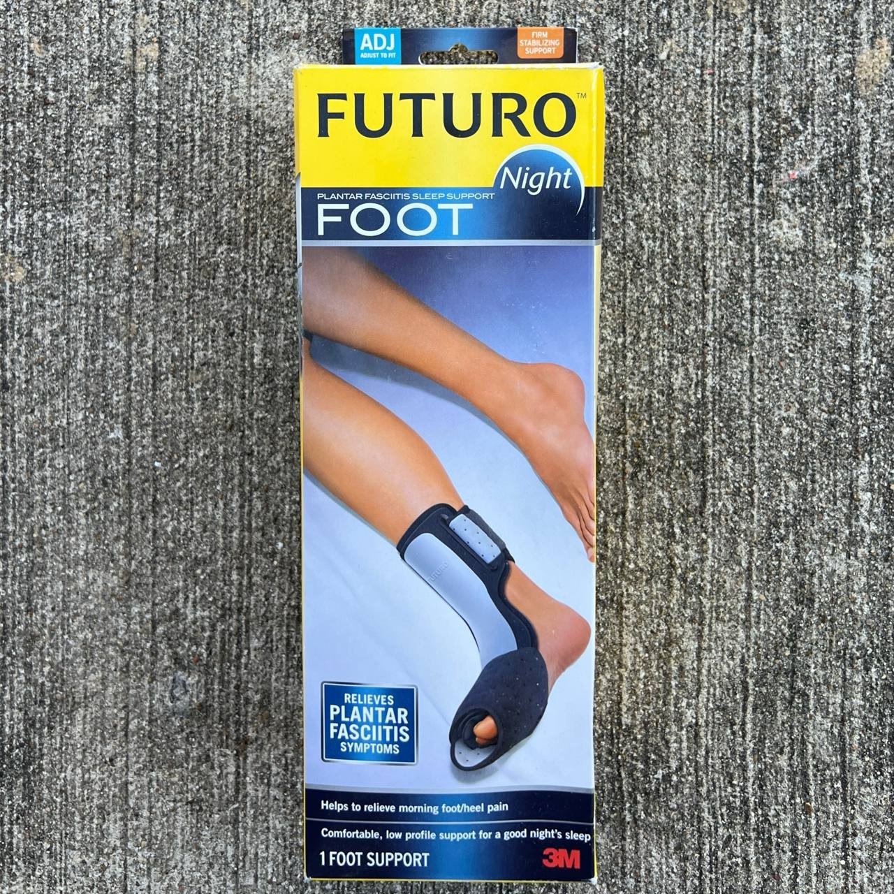 3M Futuro Plantar Fasciitis Support Adjustable, One Size, Right/Left Foot Brace