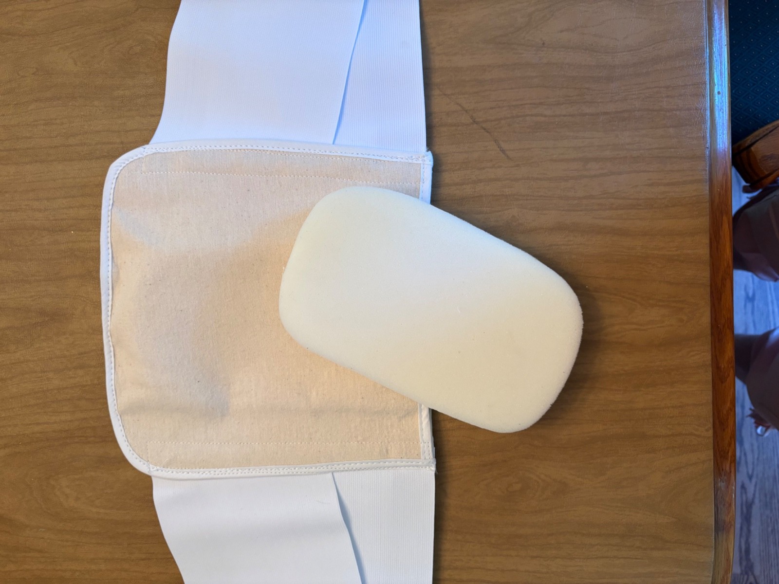 ALEX orthopedic back brace with foam insert for comfort