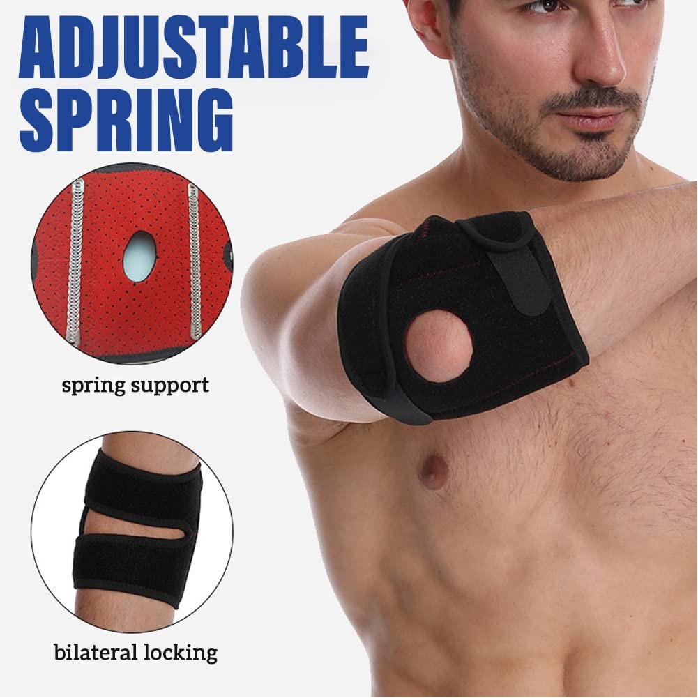 Milltrip Elbow Support Brace, Neoprene Compression Sleeve Tennis One Size