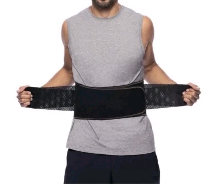 Copper Fit Elite Back Support AirFlow Adjustable Compression Double-Band 30-50″
