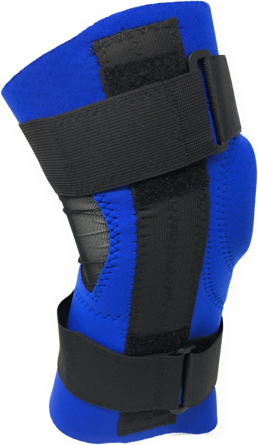Champion/OTC Knee Stabilizer, Spiral Stays, Neoprene, Blue, Small