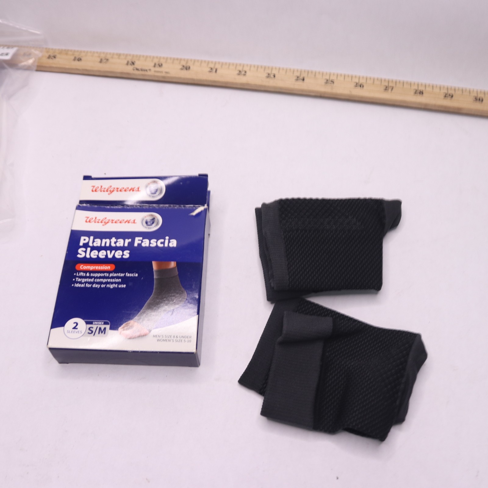 (2-Pk) Walgreens Plantar Fascia Sleeves Small/Medium 979447