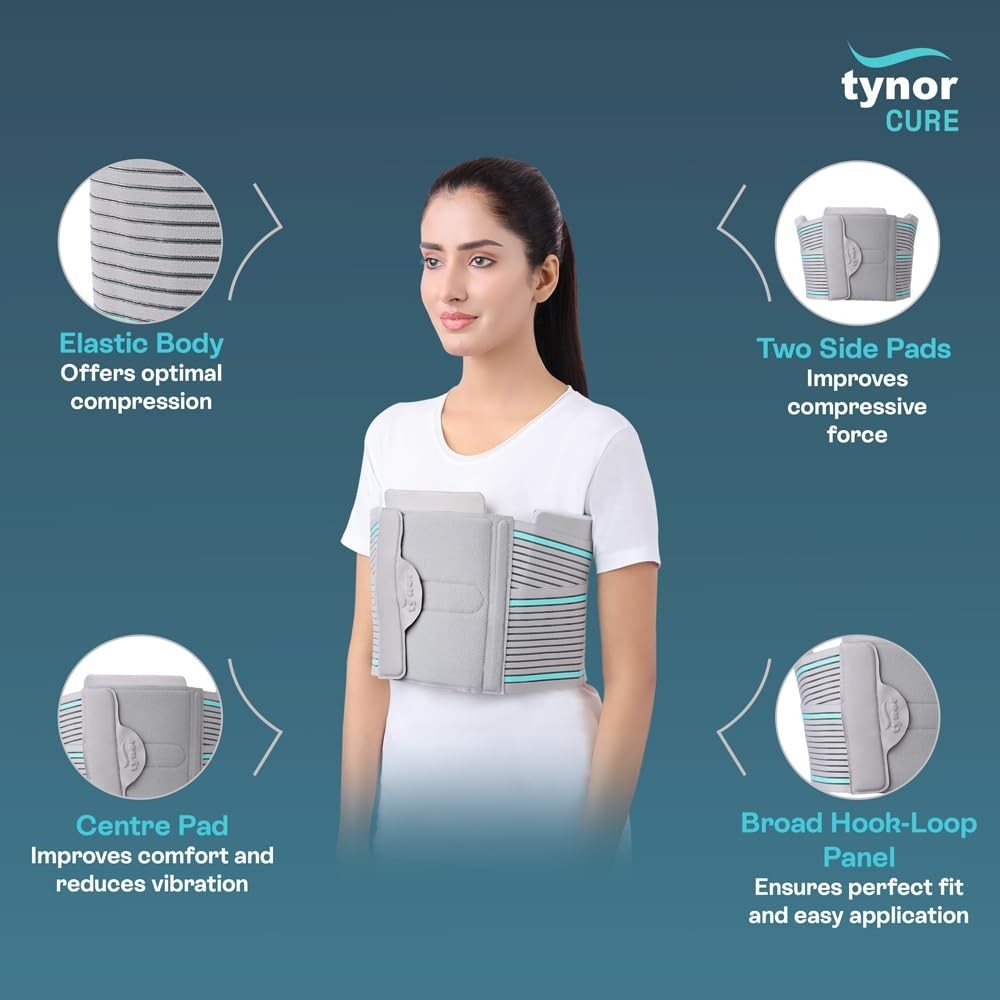 Tynor Chest Binder Protects & Binds Surgical Incision Of Chest