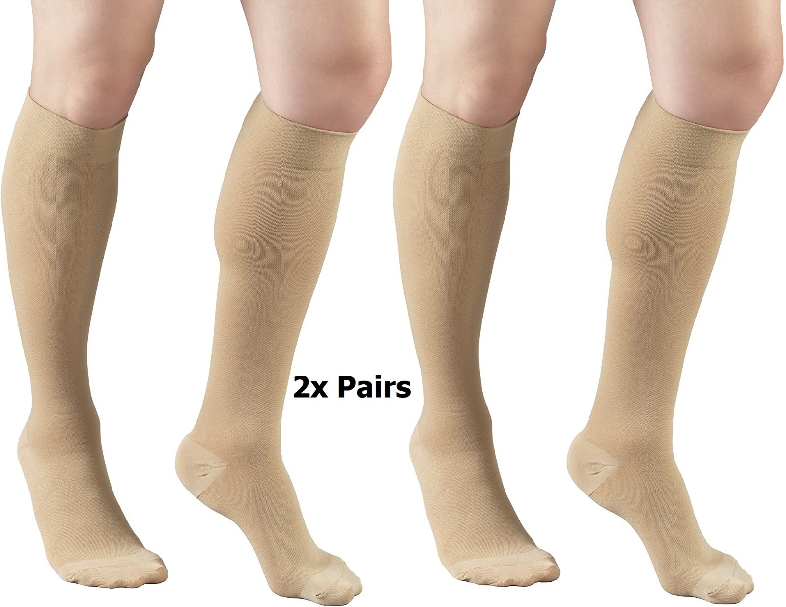 Truform 8808S Surgical Compression Stockings Anti-Embolism 18 mmHg Short 2xPairs