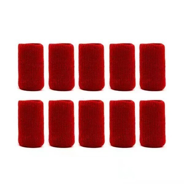 10 pcs Finger Trigger Splint Sleeves Corrector Support Brace Protector Sports