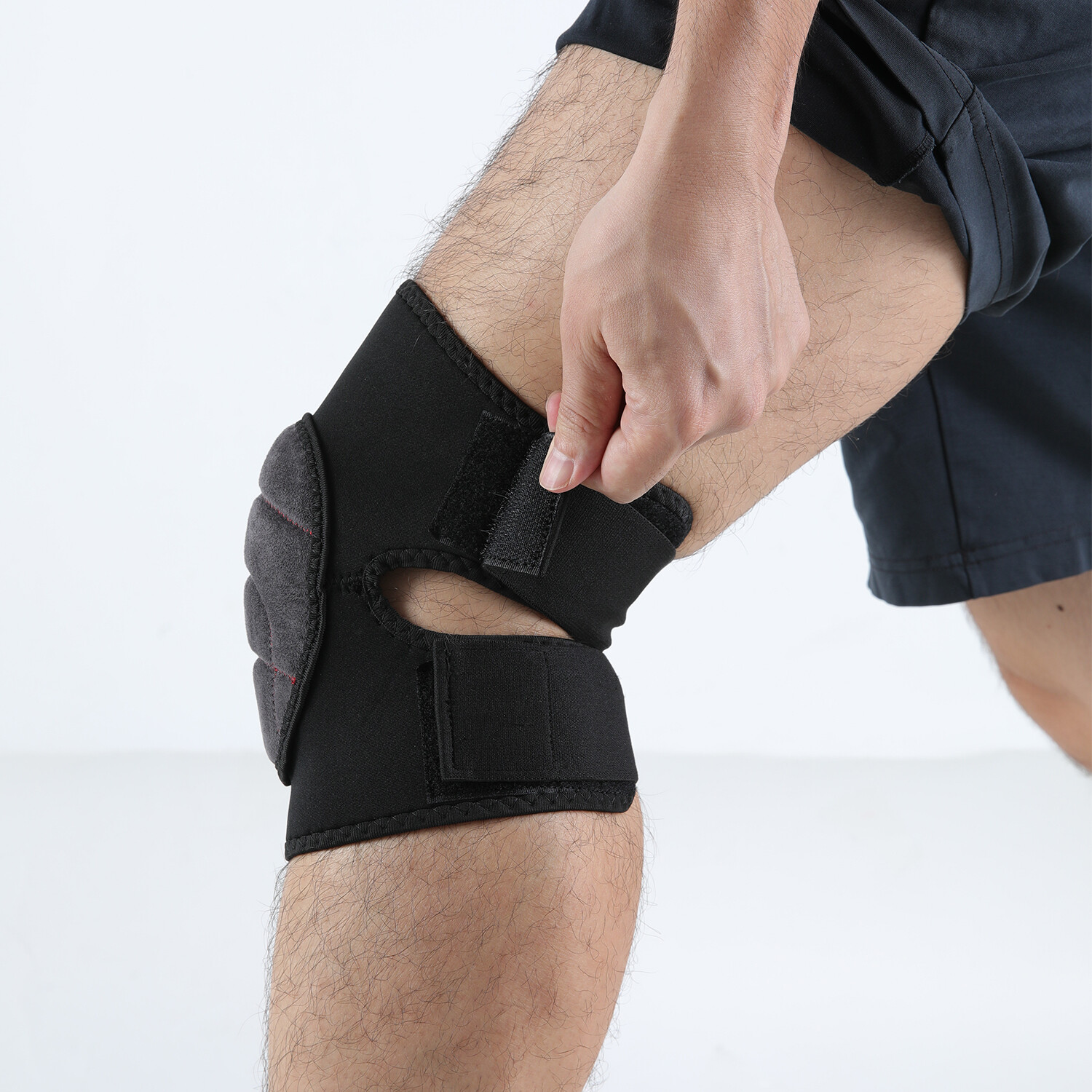 Knee Support Brace Arthritis Spring Compression Gym Pain Relief Patella 1-3 PCS