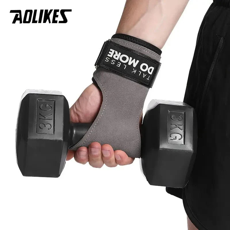 Weight Lifting Sports Wrist Support Band, Breathable for Home Travel (Black)