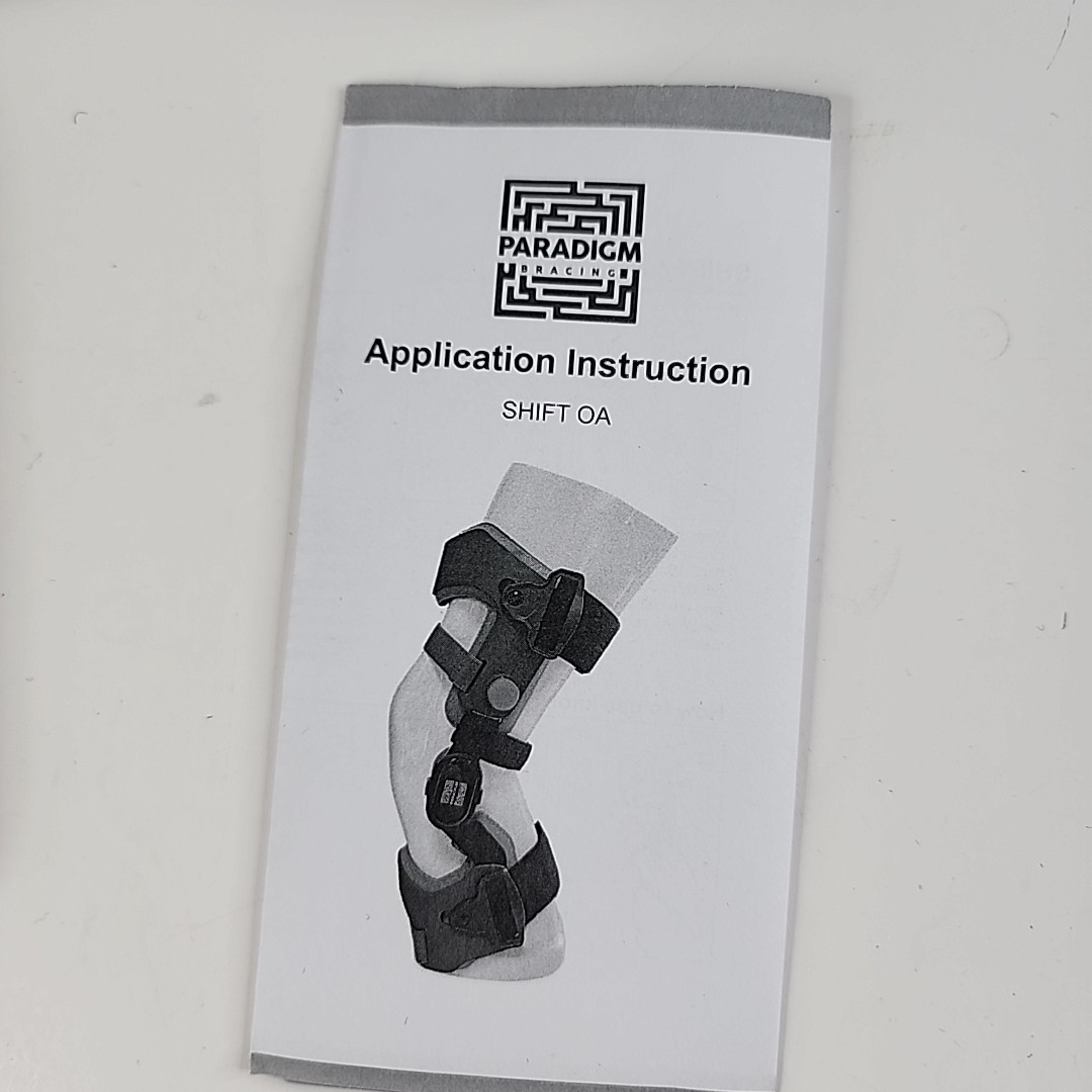 Paradigm Bracing Solution Knee Brace Model Shift 52-3 Medium L-1845 L-1852