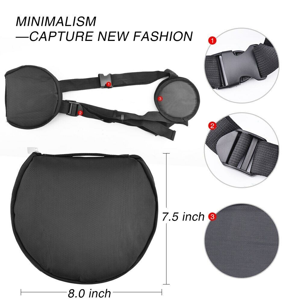 Sitting Back Posture Corrector, Adjustable Portable for Home Travel (Black)