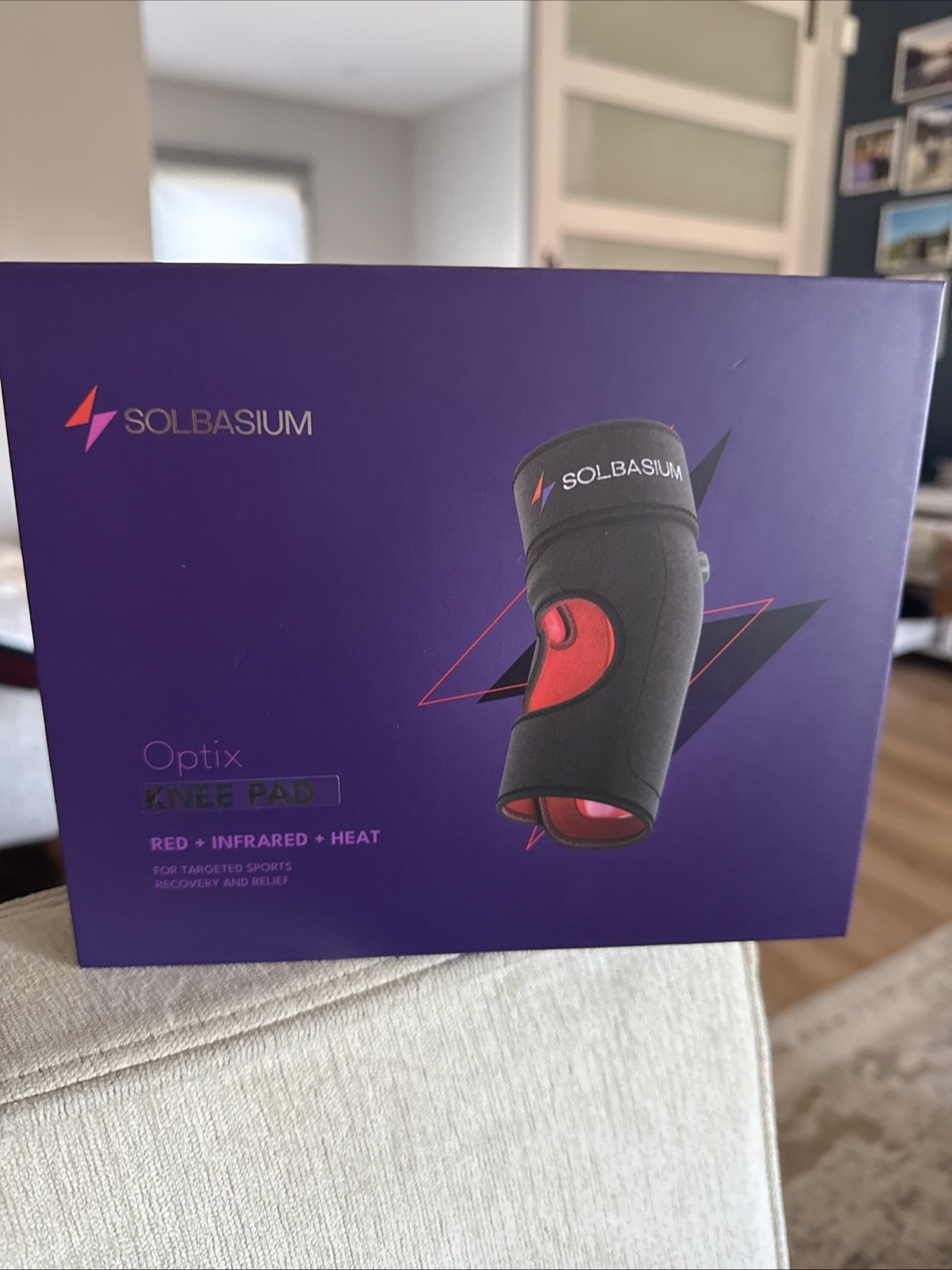 SOLBASIUM OPTIX KNEE PAD Red + Infrared + Heat NIB Authentic
