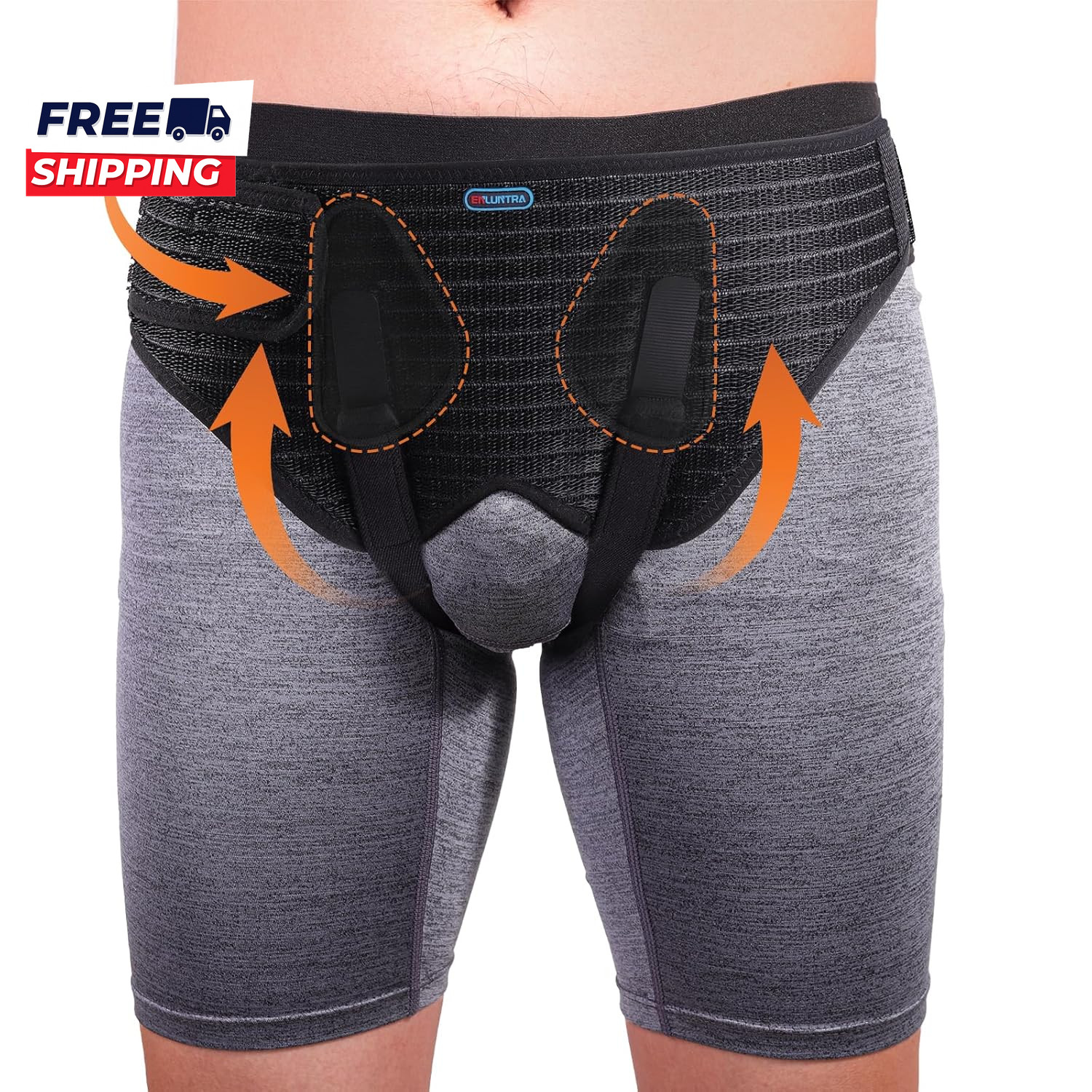 Hernia Belts for Men Adjustable Inguinal Hernia Support Belt for Men & Women
