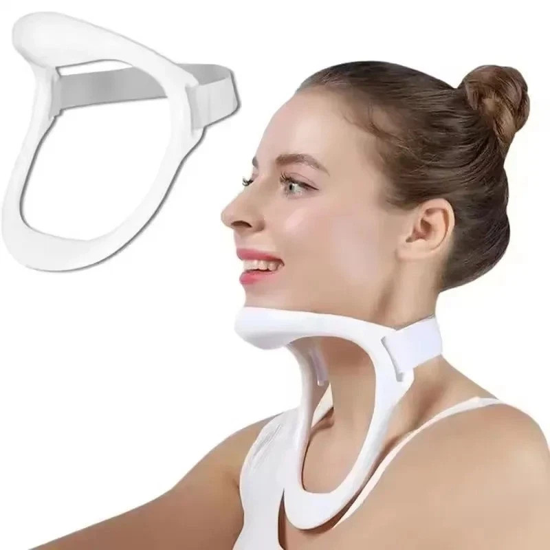 Adjustable Neck Stretcher Cervical Traction Brace Posture Support Device