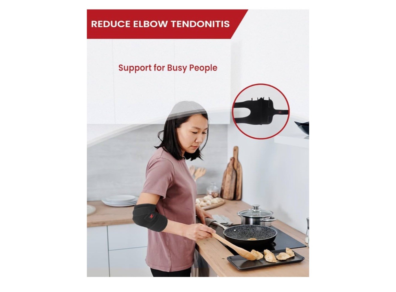 Elbow Brace Comfortable Night Sleep, Cubital Tunnel Syndrome, (M)