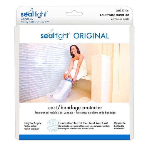 Brownmed SEAL-TIGHT Original Cast/Bandage Protector Adult Wide Short Leg 24″