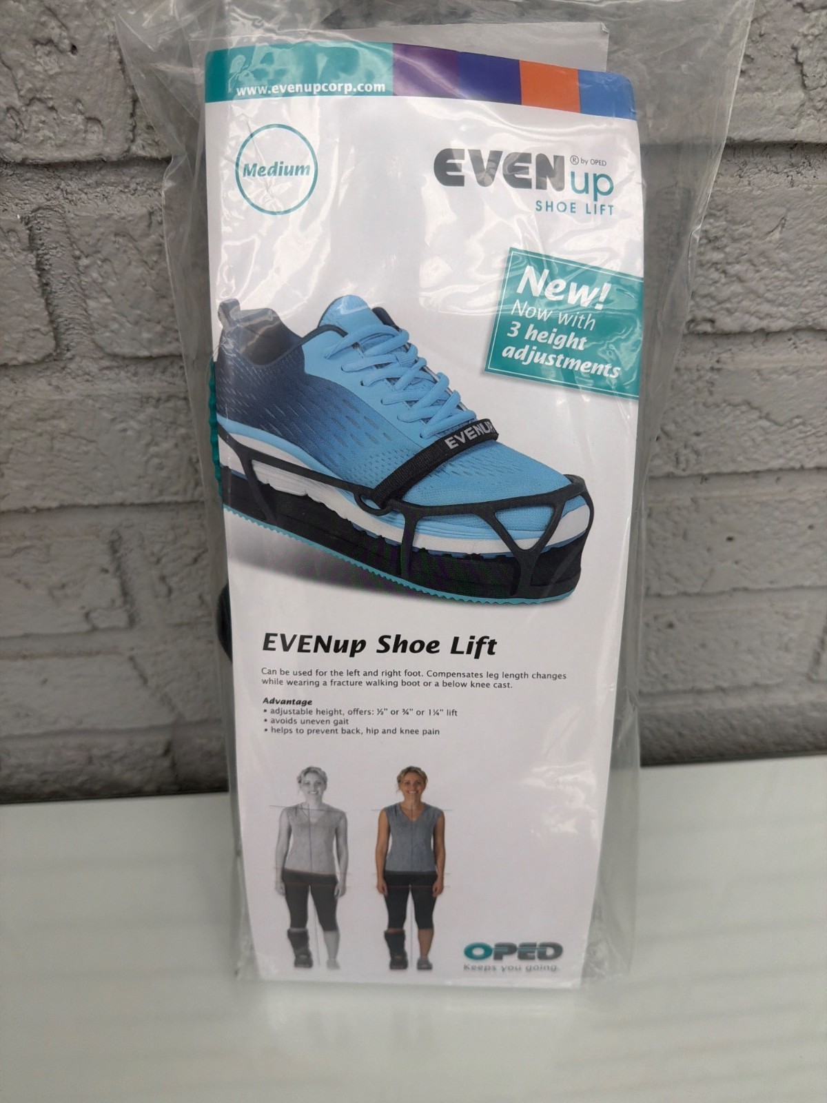 Even Up Shoe Lift ( Unisex)W 8 1/2- 10 1/2 / M 9-11