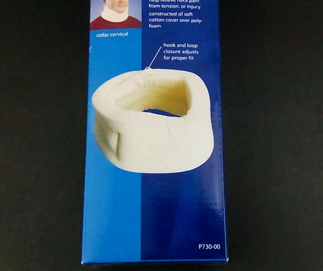 Carex Cervical Collar Neck Sprain Brace Firm Support P730-00