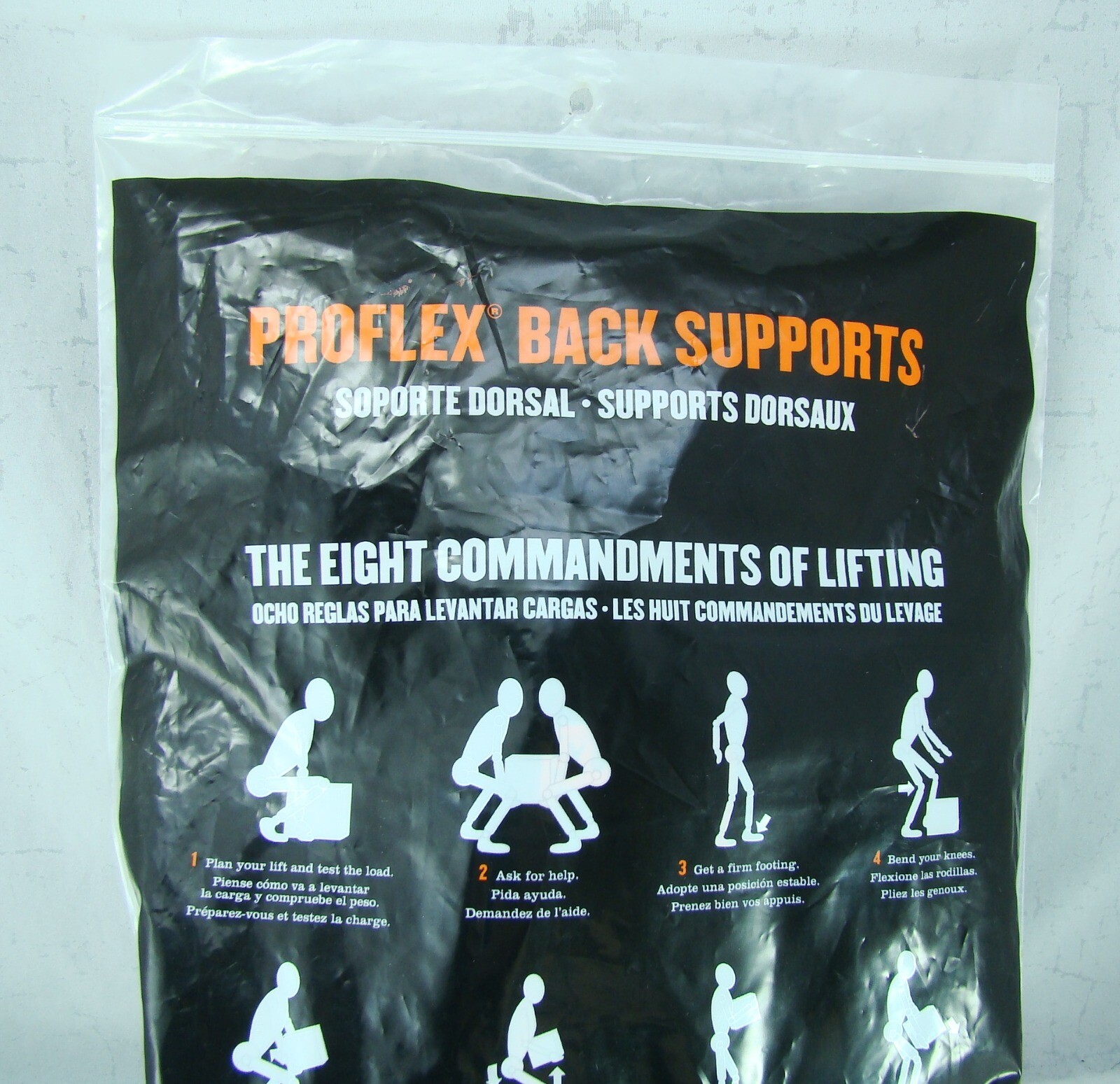 Ergodyne ProFlex Econo Elastic Back Support Brace w Adjustable Suspenders Sm NEW