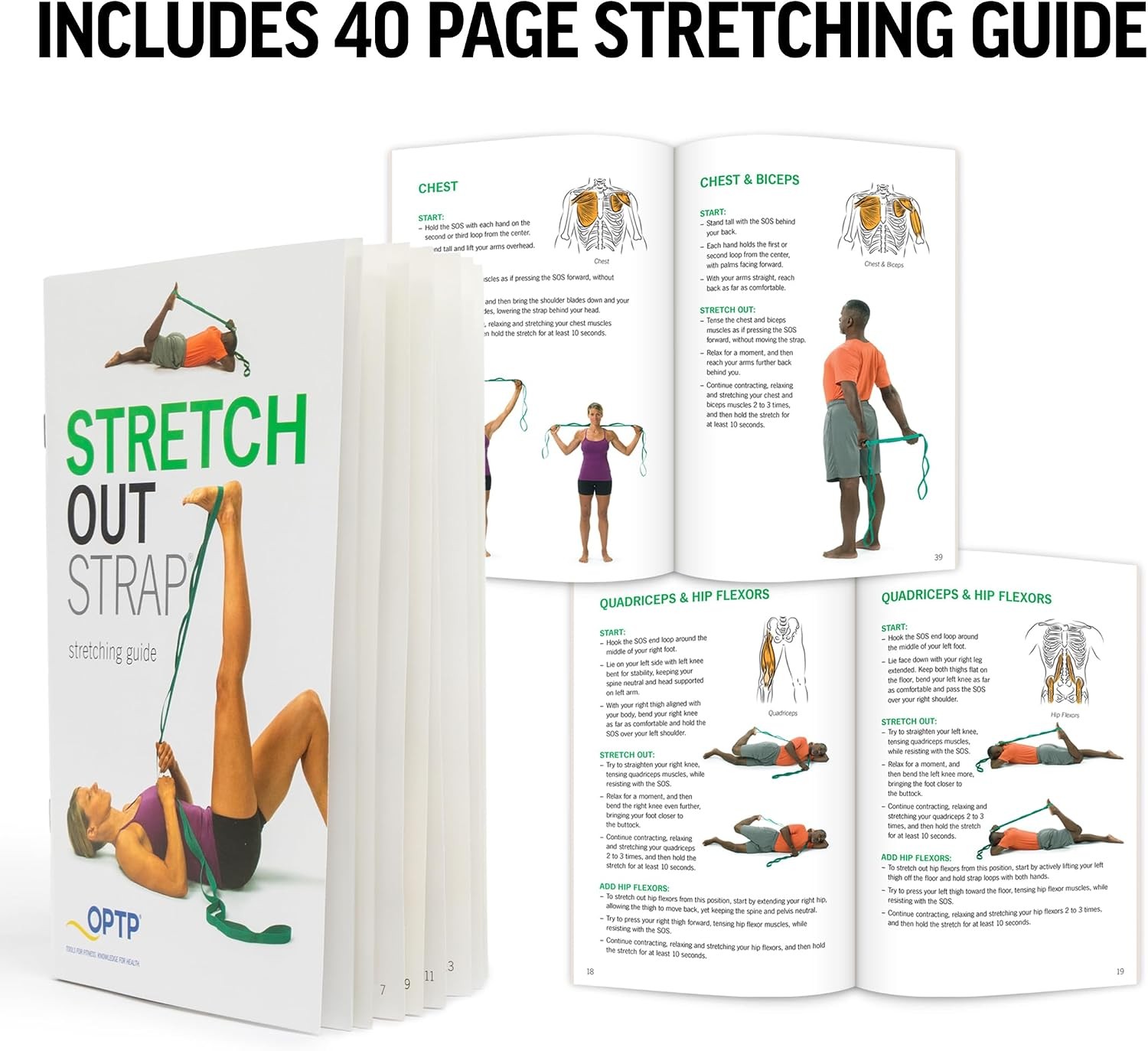 Ultra Stretch Strap for Physical Therapy – Knee Sled Exercise Aid
