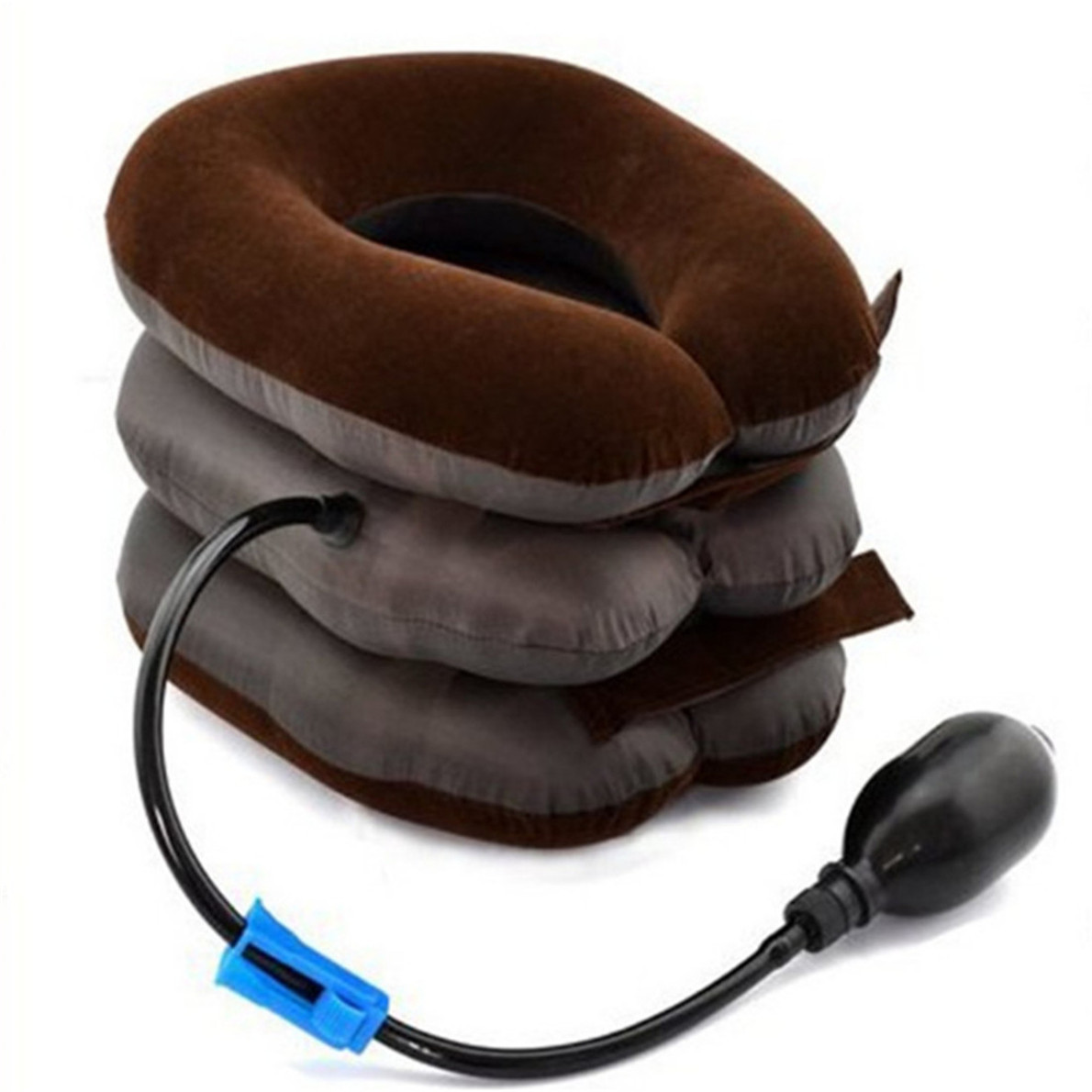 Massager Neck Brace Support Cervical Collar Air Traction Therapy Device JQ