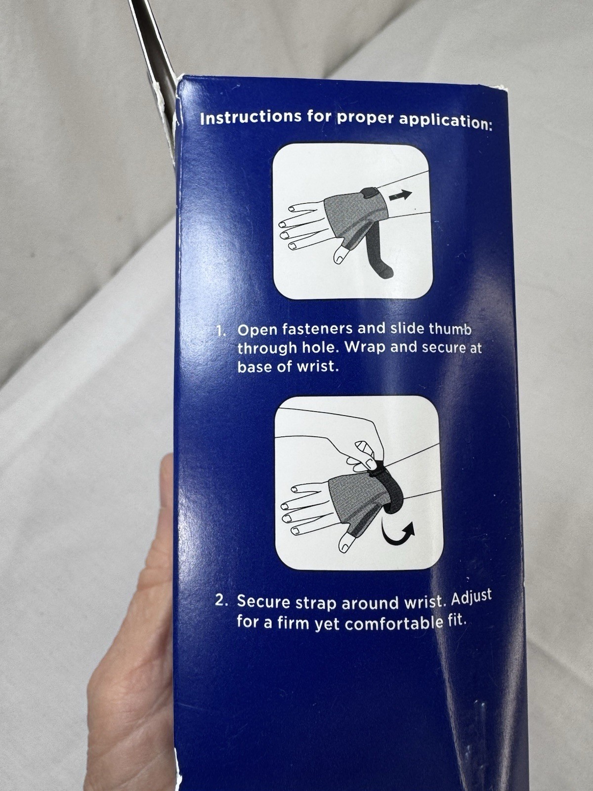 Thumb Brace Adjustable Moderate Support 1 Size Fits Most Left Or Right Walgreen