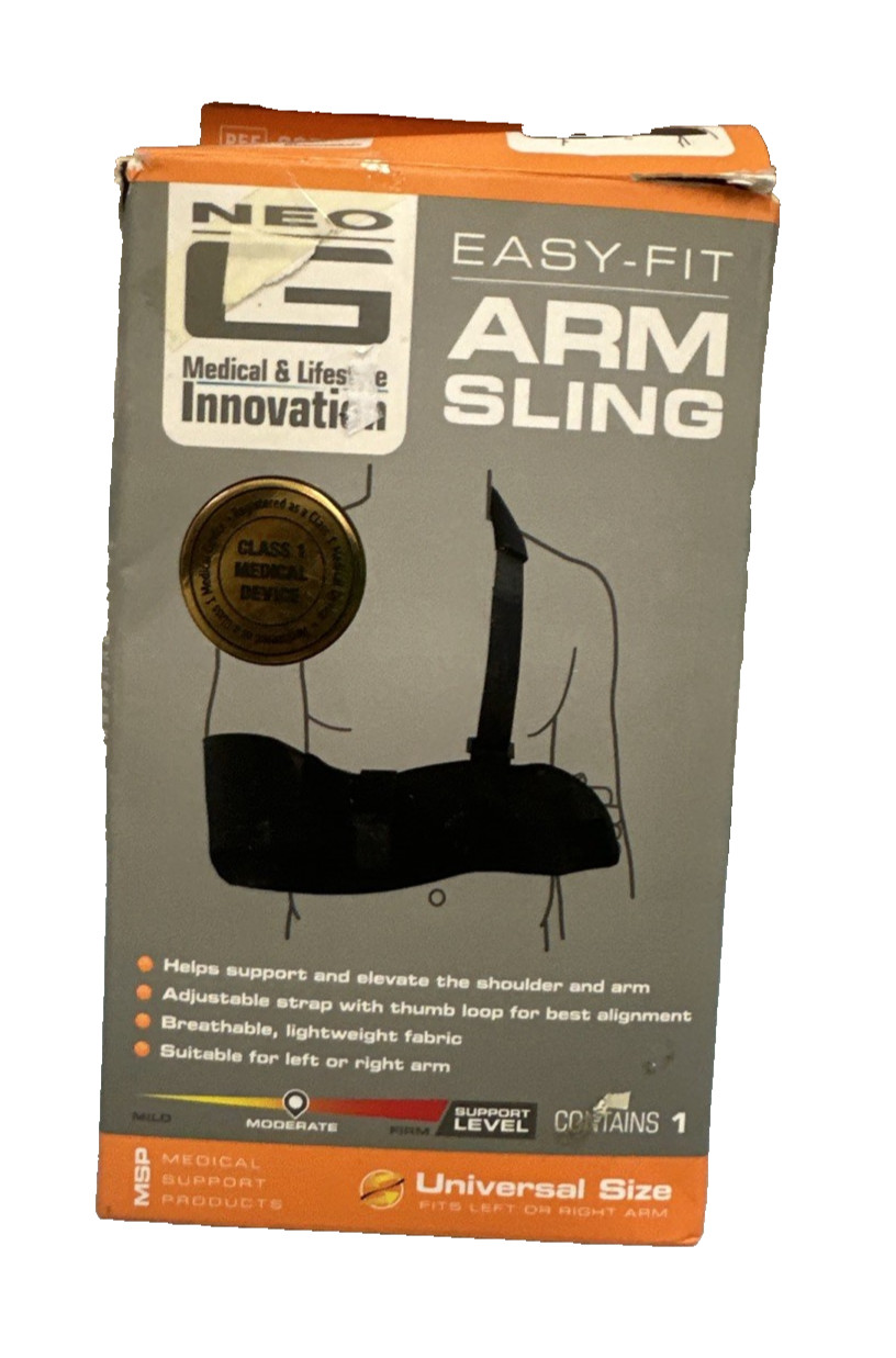 NEO G Easy Fit Arm Sling Breathable Universal One Size Fits Most