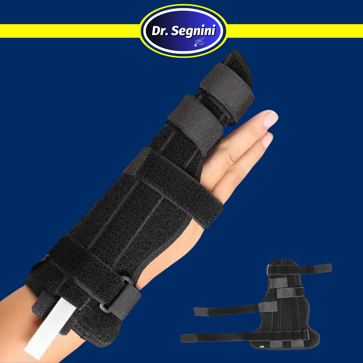 Dr. Segnini Two Fingers Cushion Elastic Strap Breathable Fastening Design Finger