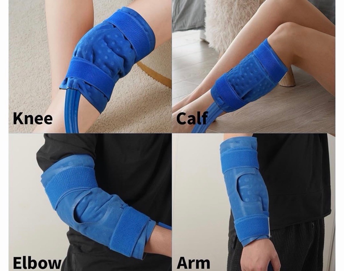Cold Therapy Machine For Knee Xl Wrap Pad Timer 9 Qt Kokoslo Cfke001