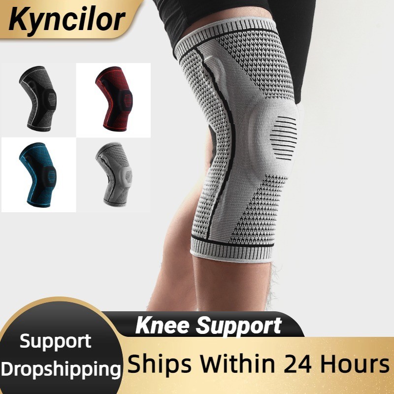 Knee Sleeves Compression Brace Support Sport Joint Injury Pain Arthritis Relief