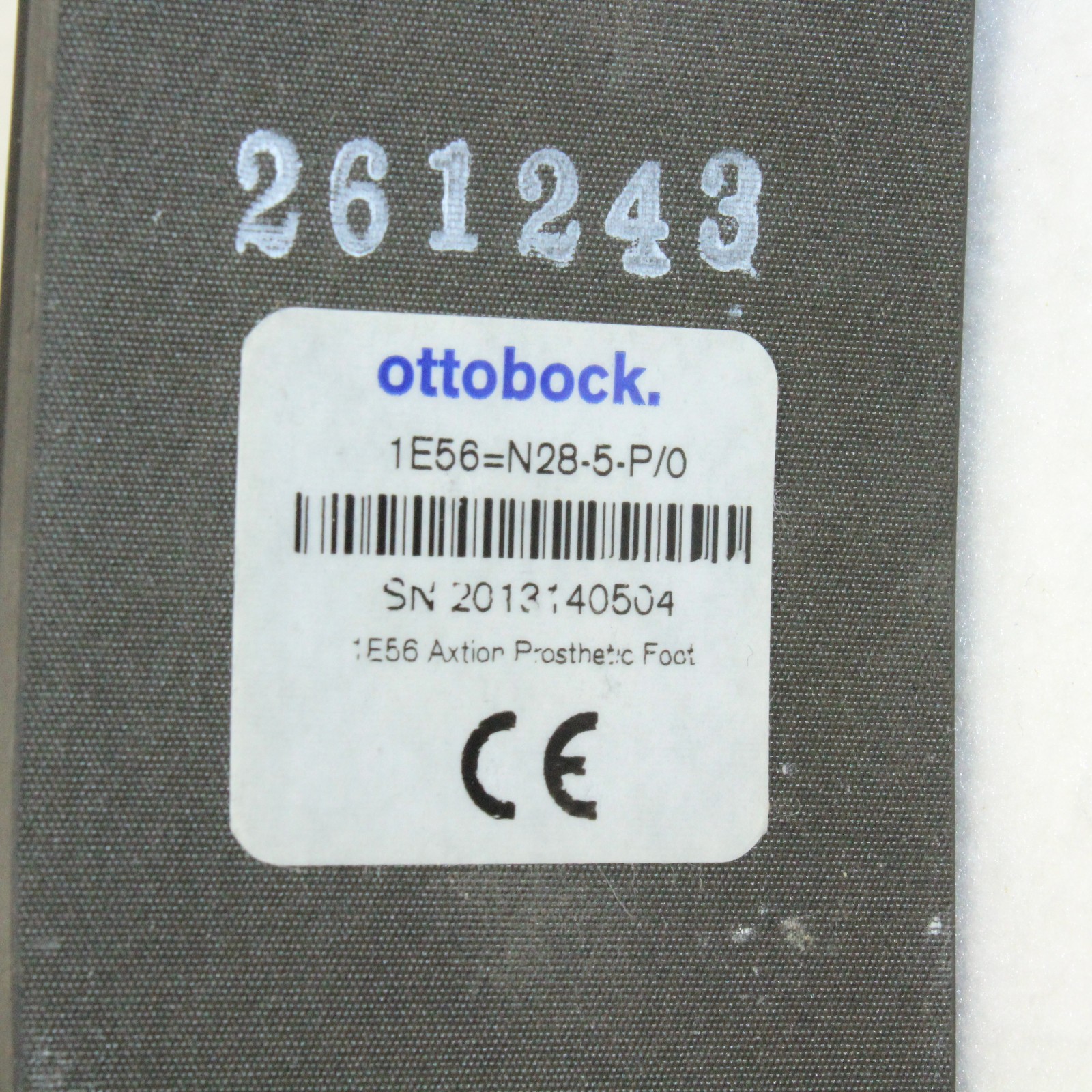 OttoBock 1E56 Axtion Polycentric Dynamic Prosthetic Foot Sz 26 CAT 4 N28-5-P/0