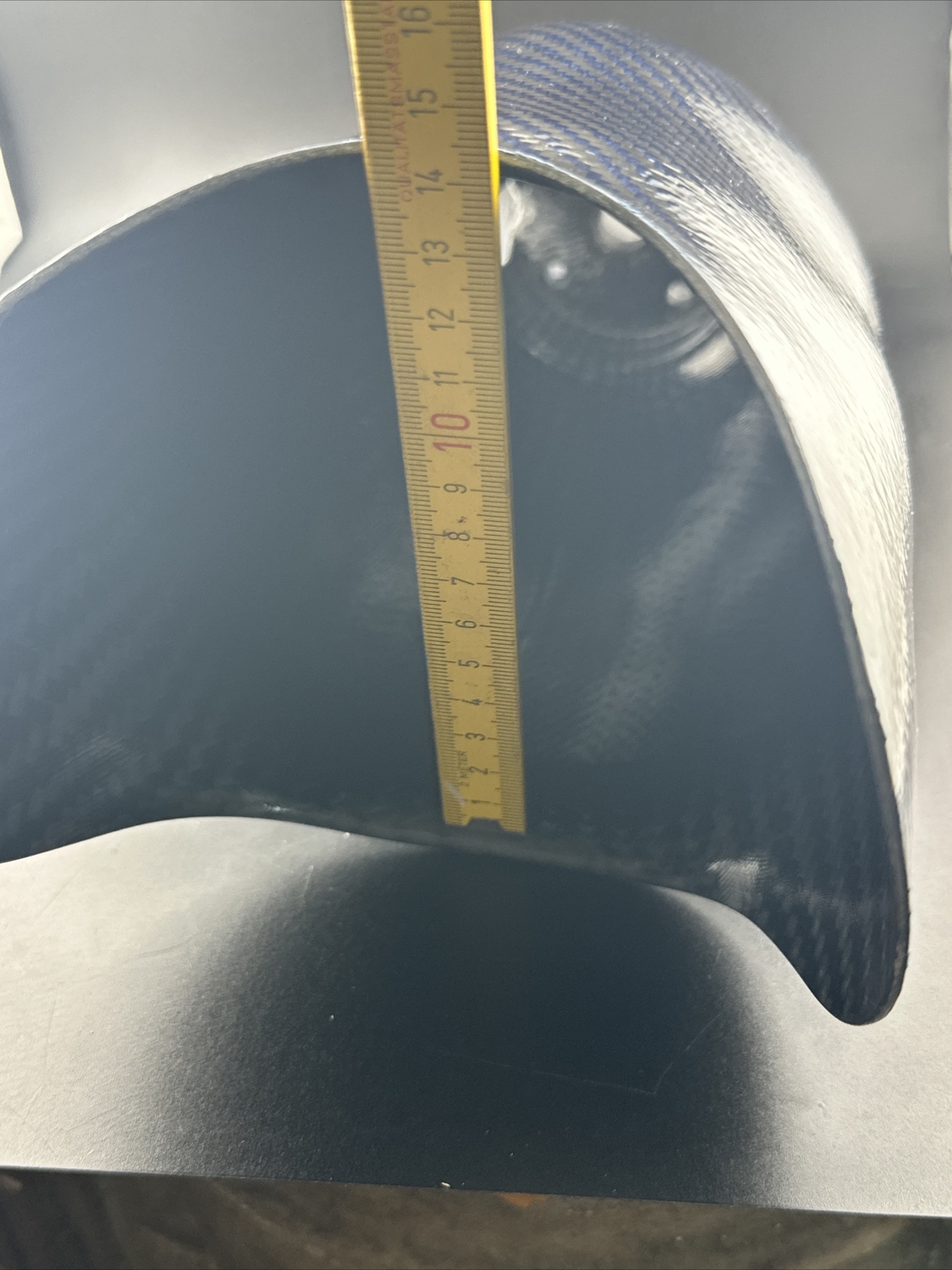 Below Knee Prosthetic Sock. Not For medical Use. Blue Carbon