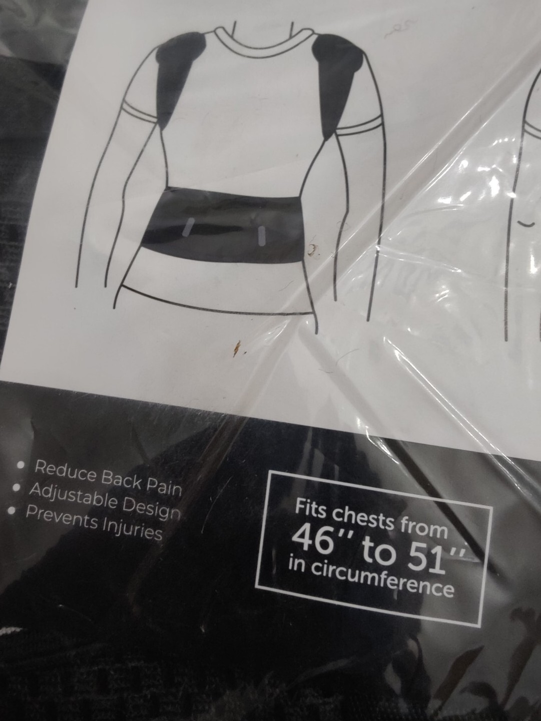 Posture Corrector for Women and Men Adjustable Mid and Upper Back Brace Selbite