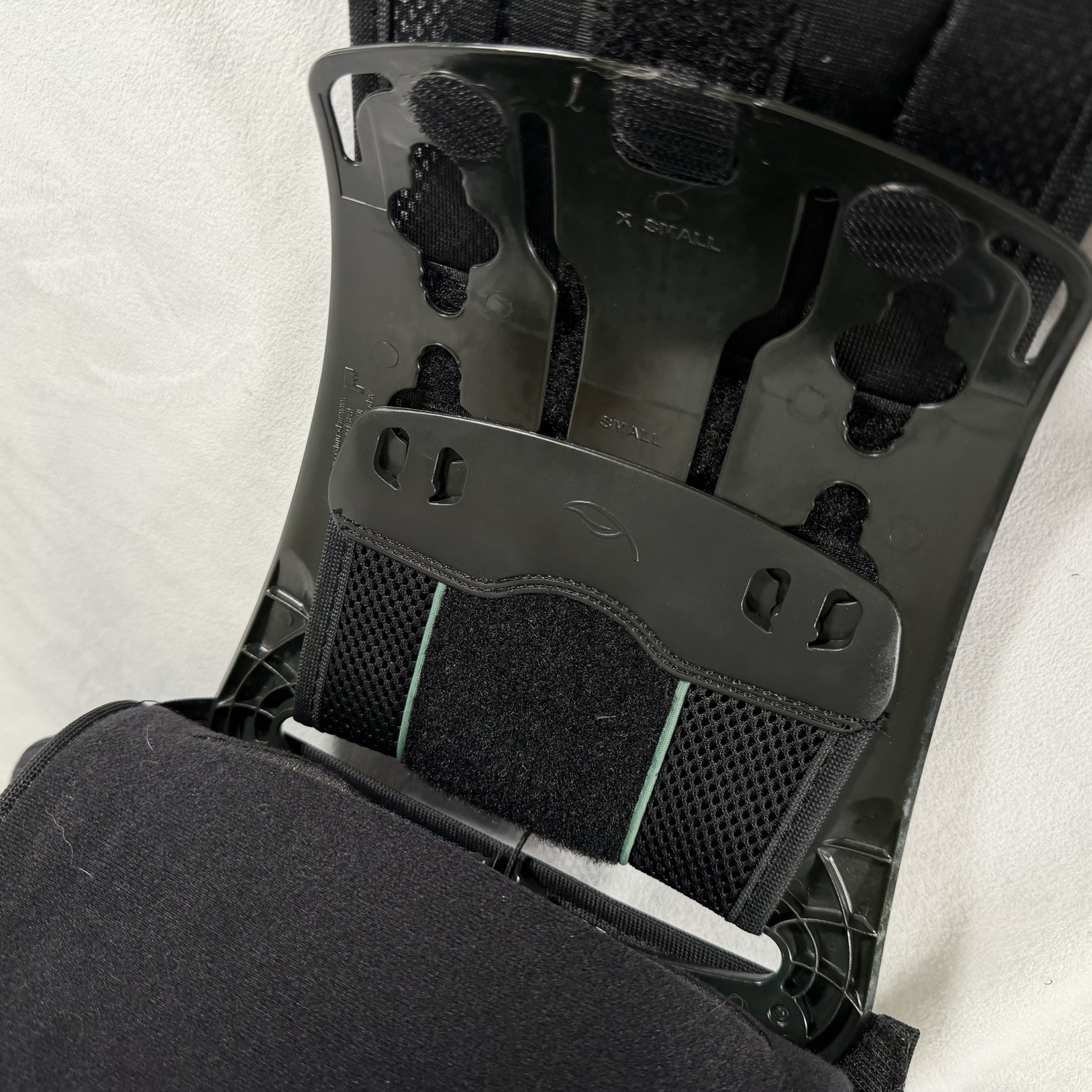 Aspen Summit 631 LSO Back Brace Black Adjustable Lumbar Support Orthosis