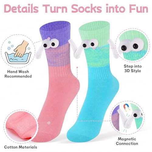 Funny 3D Animal Socks for Men Women Teens Boys – Secret Santa Gifts Wlt-b