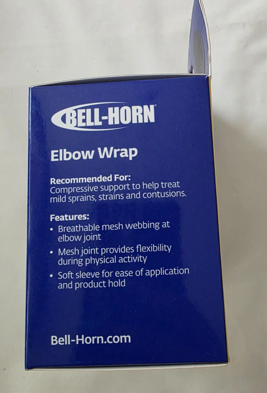 NEW Bell-Horn Universal Elbow Wrap in Black-SUPPORT FOR WEAK OR INJURED ELBOWS