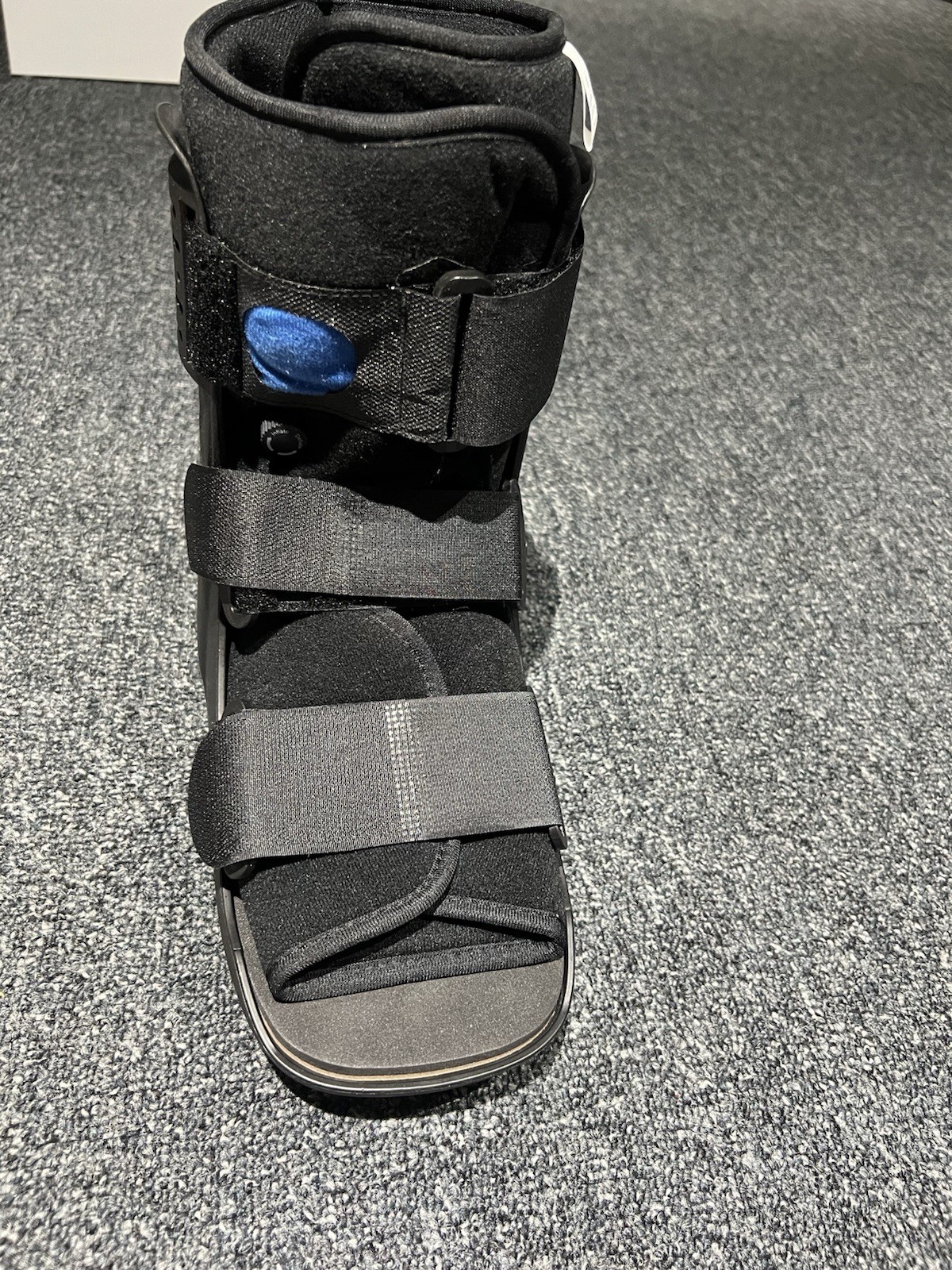 Adjustable CAM Walker Boot for Ankle/Foot/Leg Immobilization, Black Size M