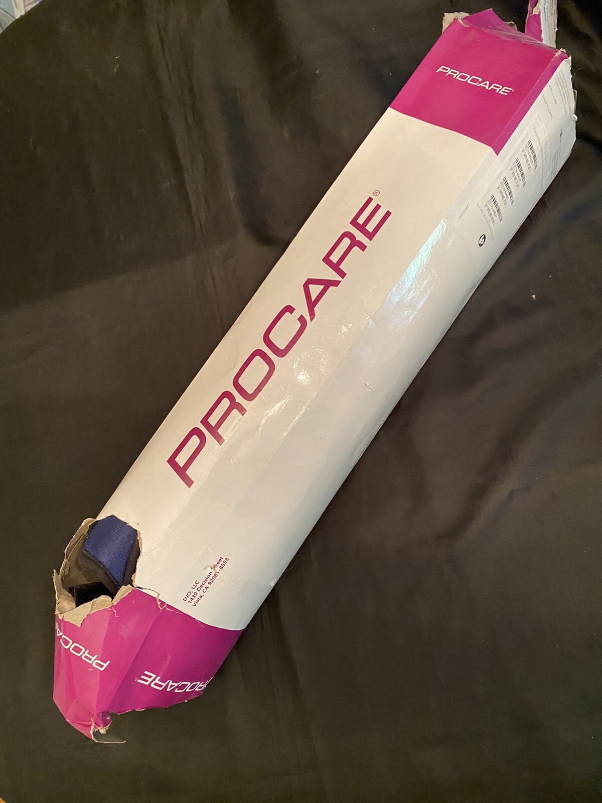 PROCARE LARGE L Super Knee Splint 20” Foam Universal Immobilizer Blue Preowned