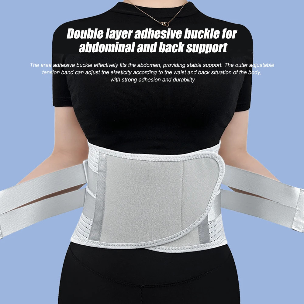 1 Pcs Back Brace for Lower Back Pain Relief, Lumbar Support Belt with Lumbar
