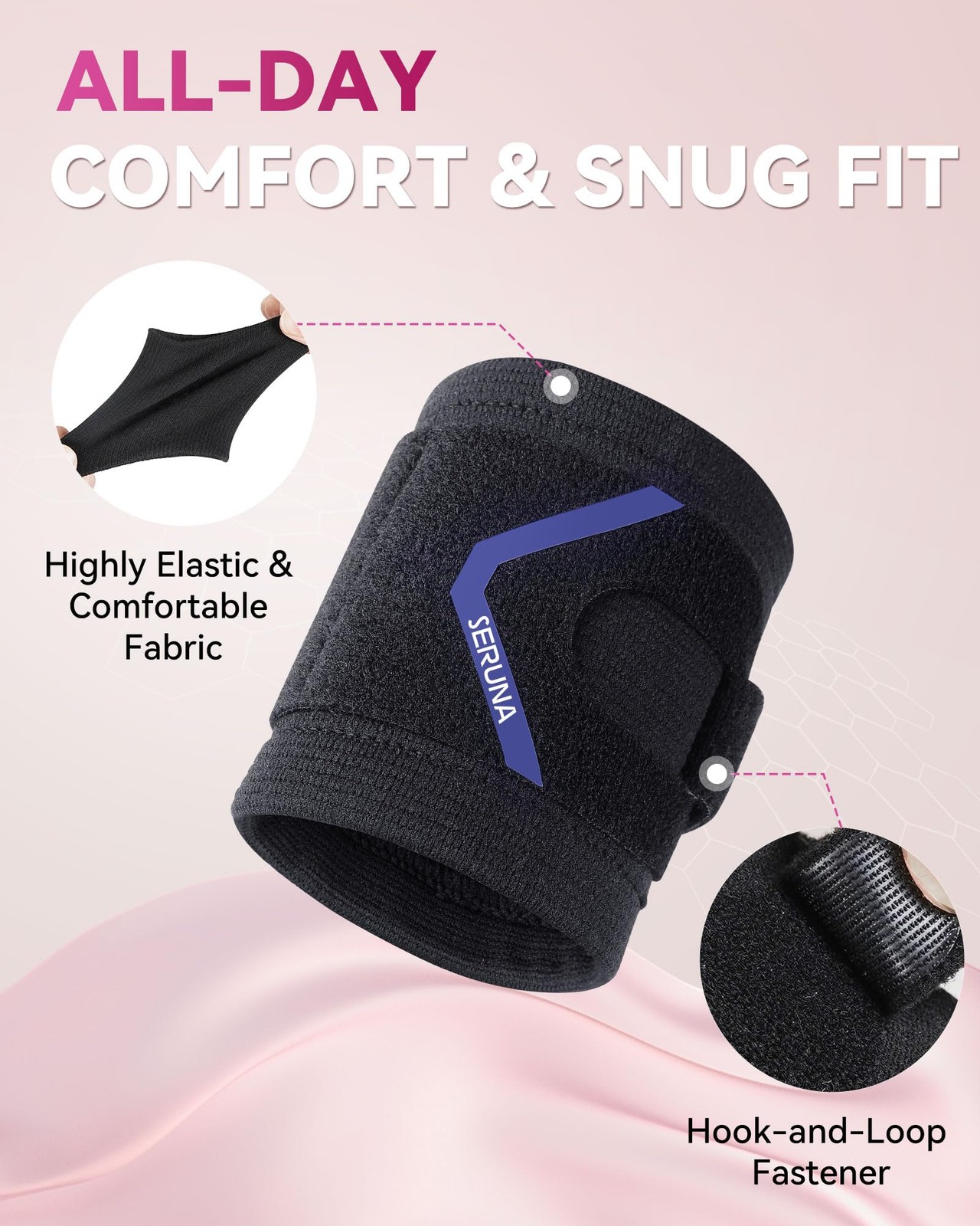 Wrist Brace For TFCC Tears Adjustable Wrap Support Hand Pain Relief Splint