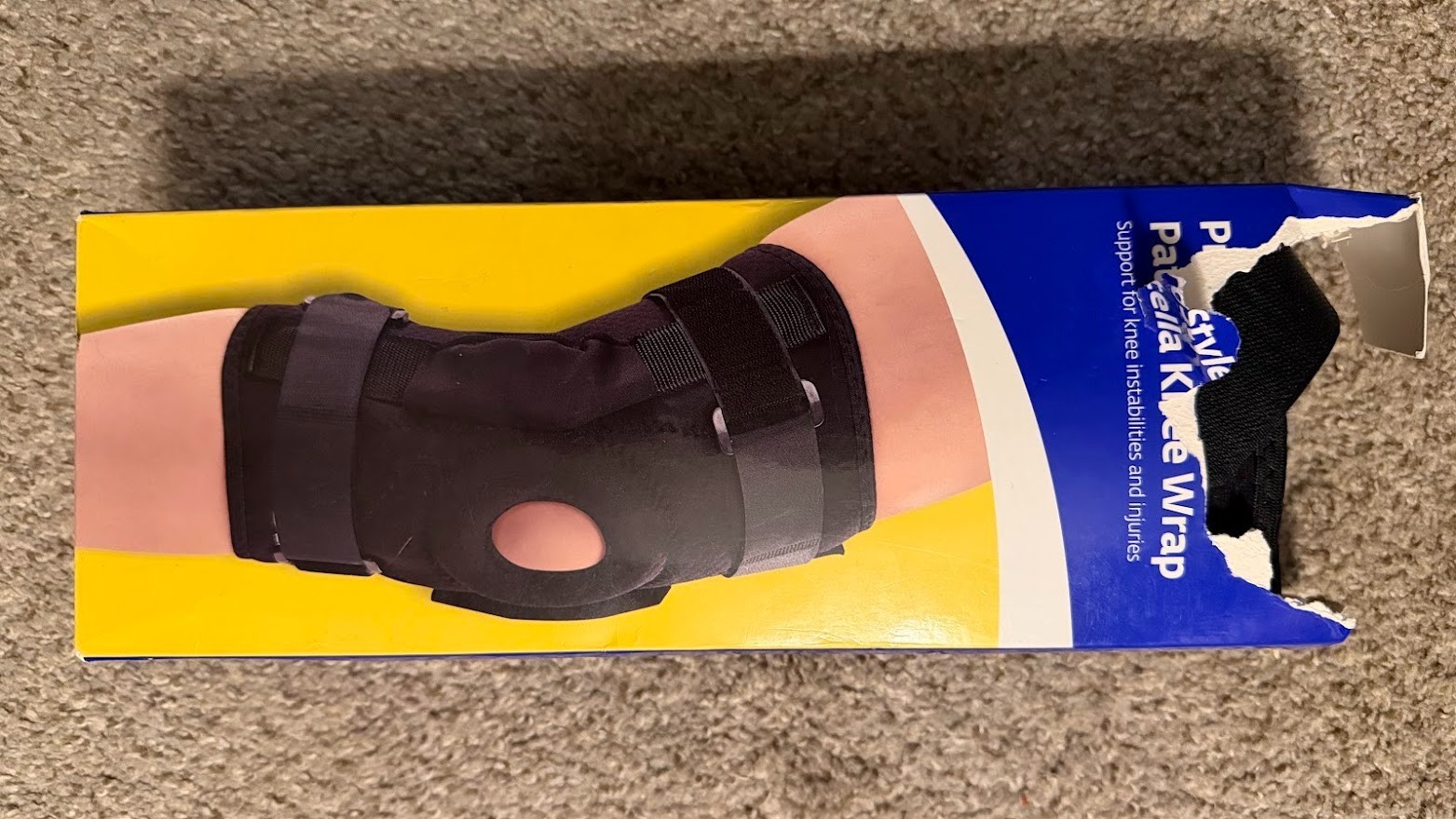 Bell Horn DJO Pro-Style EZ Fit Hinged Knee Wrap 4X-5XTreats ACL, LCL, MCL, PCL s